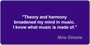 Best-music-theory-books-for guitar-and-Nina Simone's-quote-to-encourage-learning-theory